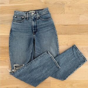 Madewell: The Perfect Vintage Straight Jean